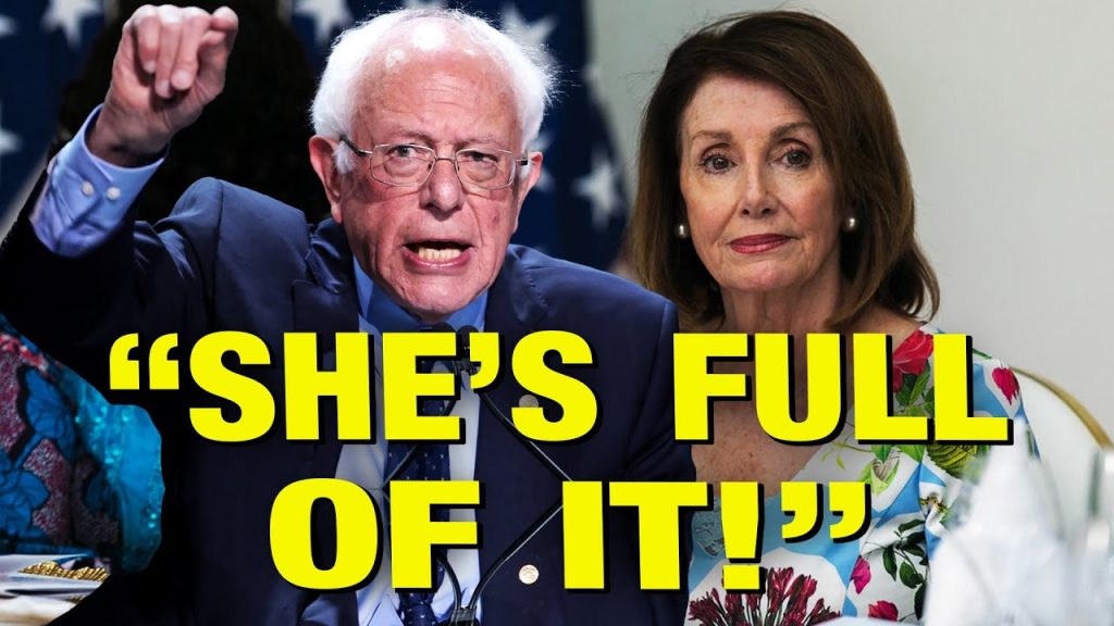 Bernie FIRES BACK At Nancy Pelosi!