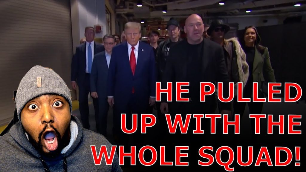 MSG ERUPTS Into USA Chants As Trump PULLS UP With Elon Musk And THE AVENGERS To UFC 309!