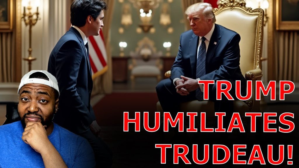 Justin Trudeau HUMILIATED As Canada PANICS After He RUSHES To Mar Lago To BEND THE KNEE To Trump!