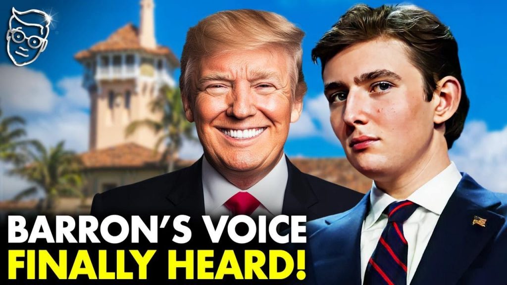 Internet Hears Barron Trump’s Real Voice The First Time | Total Shock…