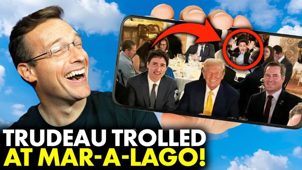 Trudeau Hysterically TROLLED At Mar-a-Lago by Trump in Humiliation Ritual | Trump BREAKS Canada