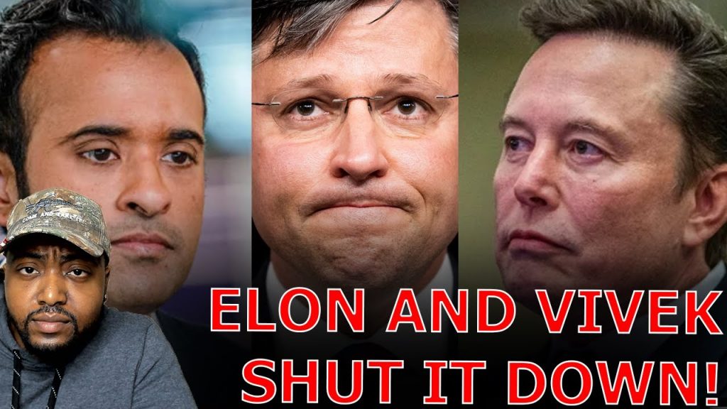 Elon Musk And Vivek Ramaswamy TRIGGER Congress Into OUTRAGE As DOGE FORCES Government SHUT DOWN!