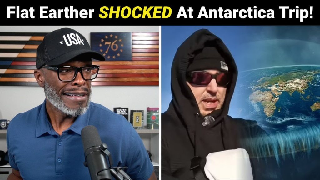 FAMOUS YouTube Flat Earther SHOCKED Once He Reaches Antarctica!