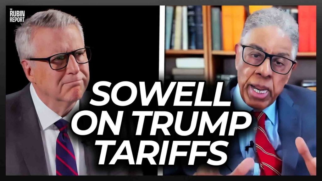 Watch Host’s Face as Thomas Sowell Exposes the Real Effect of Trump’s Tariffs