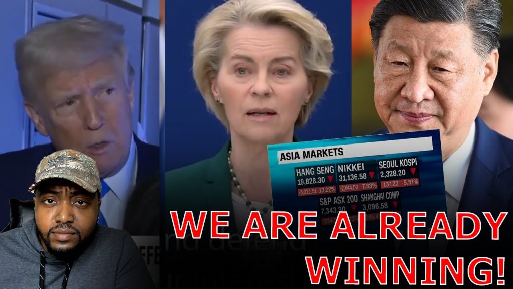 Foreign Leaders BEG Trump For MERCY After Global Markets CRASH As He REFUSES To Fold On Tariffs!