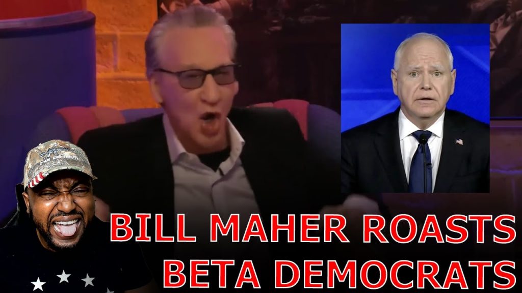 Bill Maher Visits White House And ROASTS Democrats For Pushing Beta Male Tim Walz To Fight Trump!