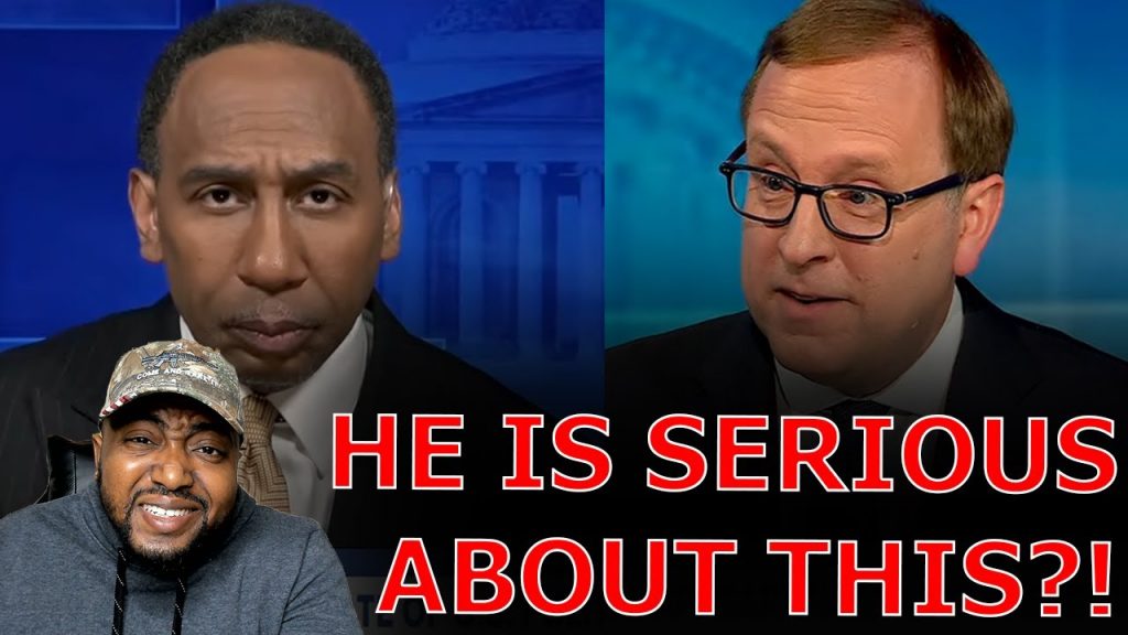 ABC Anchor HOLDS BACK Laughter As Stephen A Smith Doubles Down On Running For President!