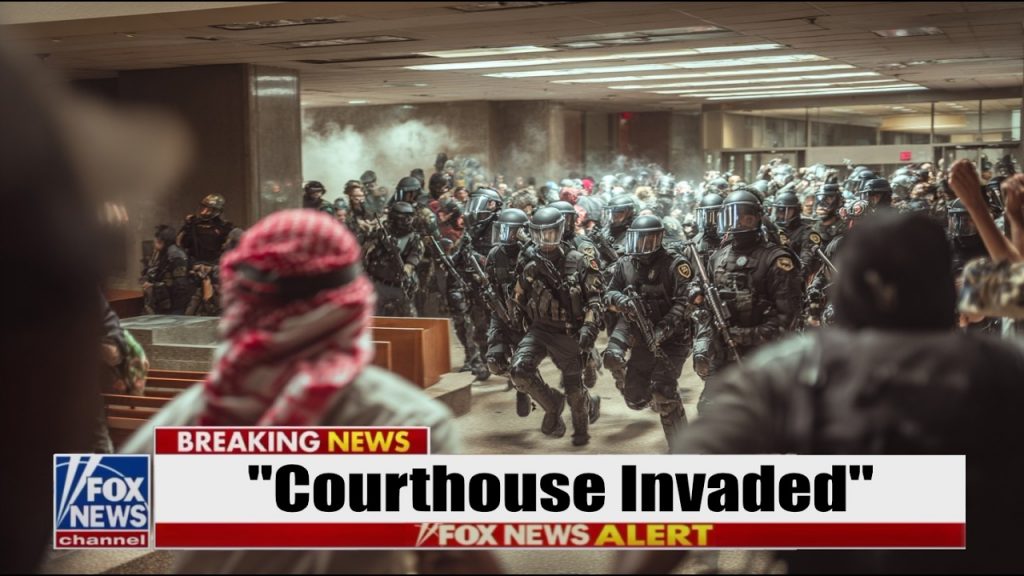 Migrant Mob ATTACKS Courthouse… ICE Deports ‘Entire Building’ in Minutes