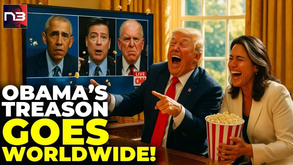 Just In: Obama TREASON Charges Has Every News Channel SCRAMBLING – Grab Your POPCORN