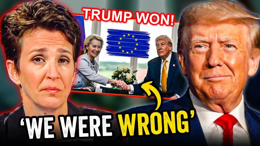 CNN and MSNBC SHOCKED as Trump DEFEATS EU with HISTORIC Trade Deal!!!
