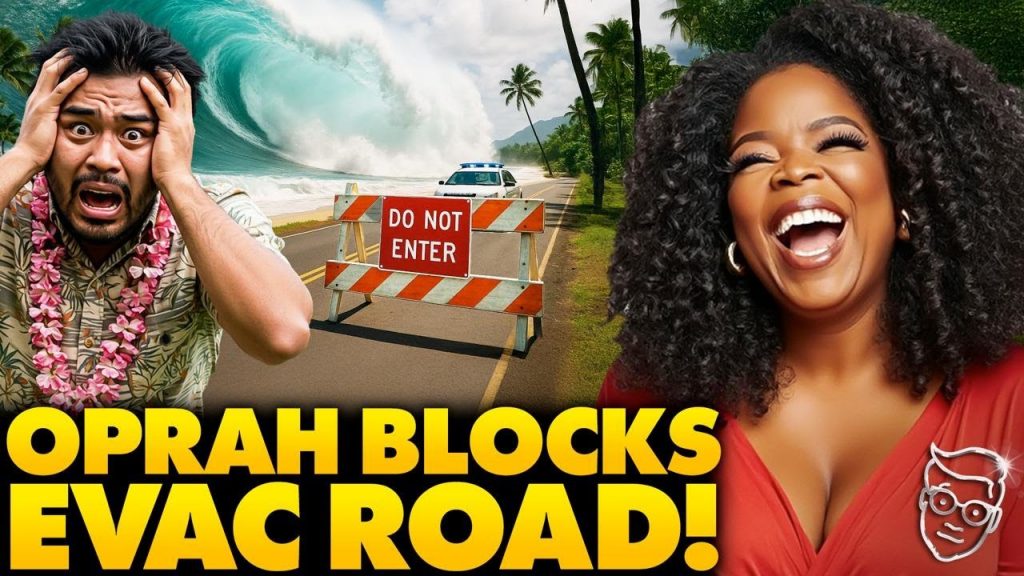 Internet DESTROYS Oprah for CLOSING Her Private Hawaiian Road During Tsunami Evacuation: ‘Monster!’