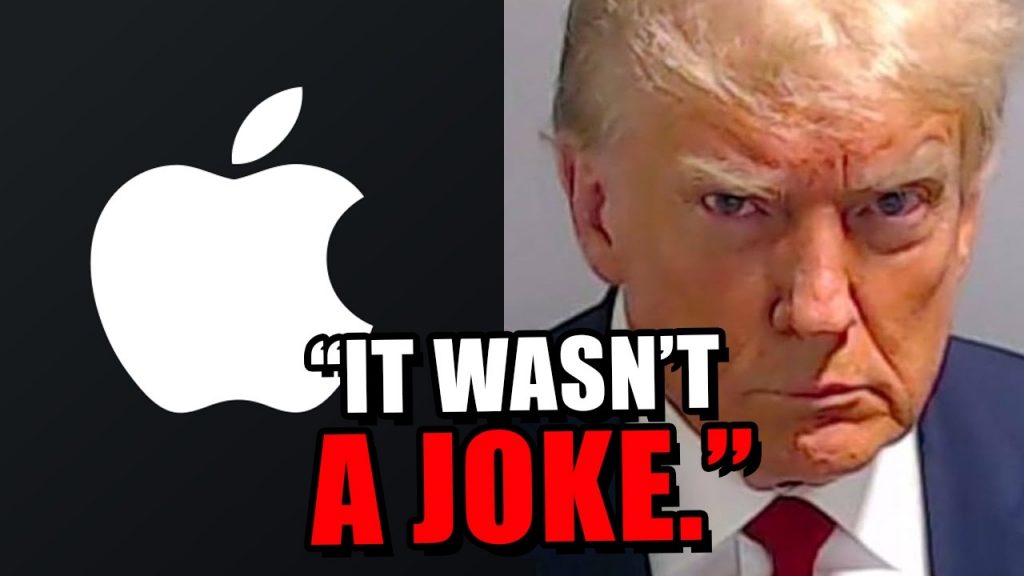 Apple just learned he was serious. Apple just learned he was serious.