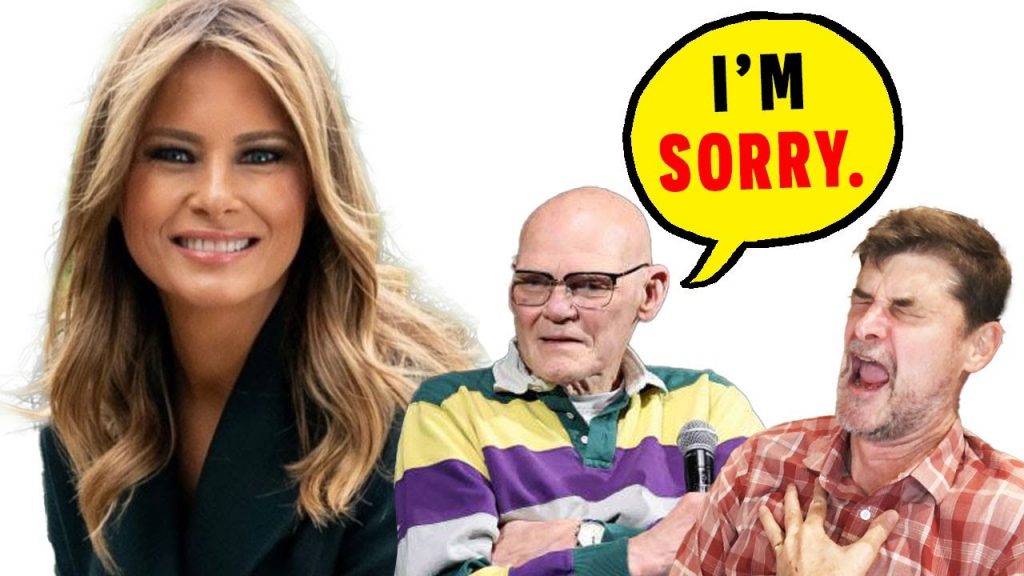 WHOA! – Melania Trump Scandal Breaks Internet – First Lady Gets Apology From James Carville