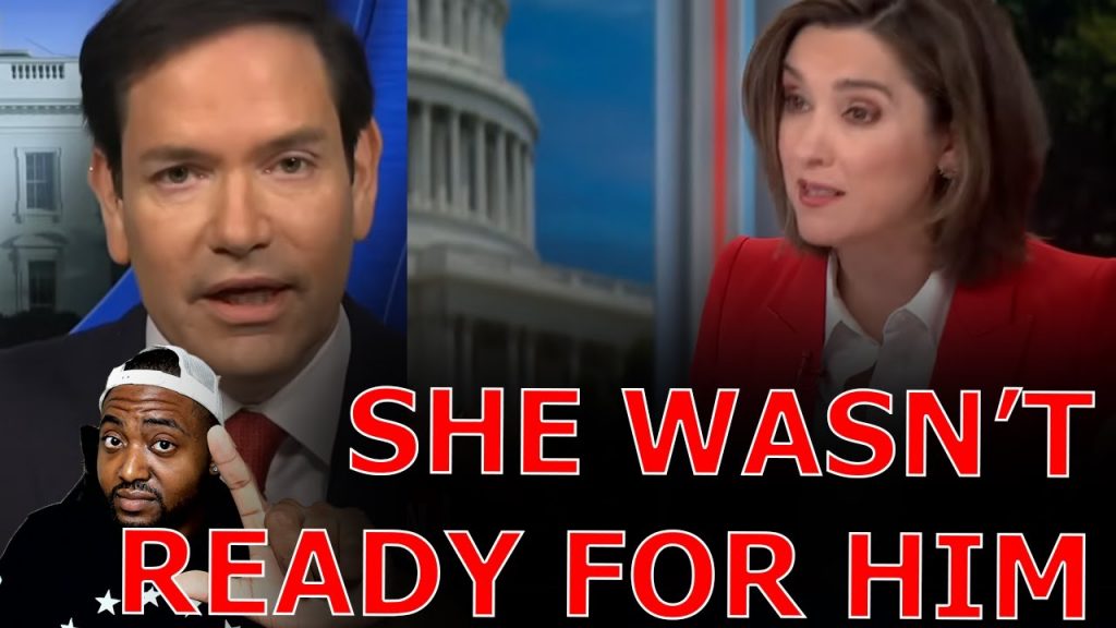Marco Rubio DESTROYS CBS Anchor PANICKING Over Trump BULLYING Zelensky In DC After Putin SUMMIT!