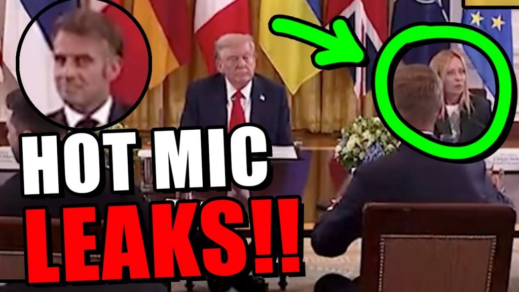 European leaders caught on HOT MIC crapping all over American Media !!