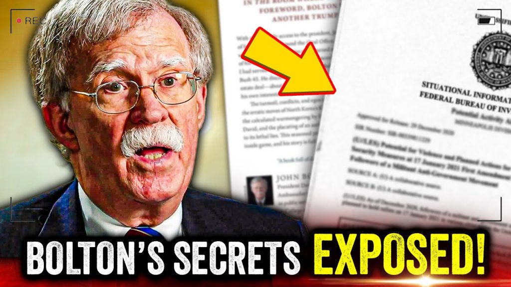 John Bolton LOSES IT After FBI RAID Reveals Shocking SECRETS!!! John Bolton LOSES IT After FBI RAID Reveals Shocking SECRETS!!!