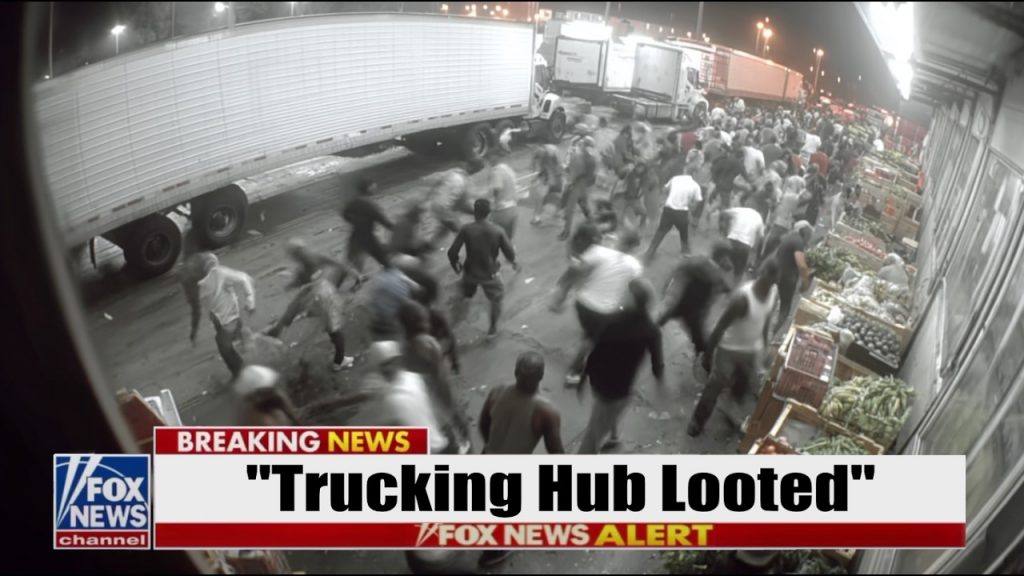 Illegals RAID Shipping Center… DELIVERIES END for Half of America