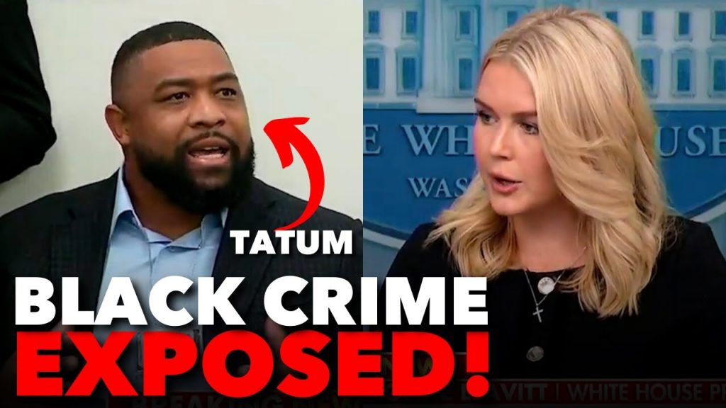 Black Conservative EXPOSES Black on Black Crime At The WHITE HOUSE