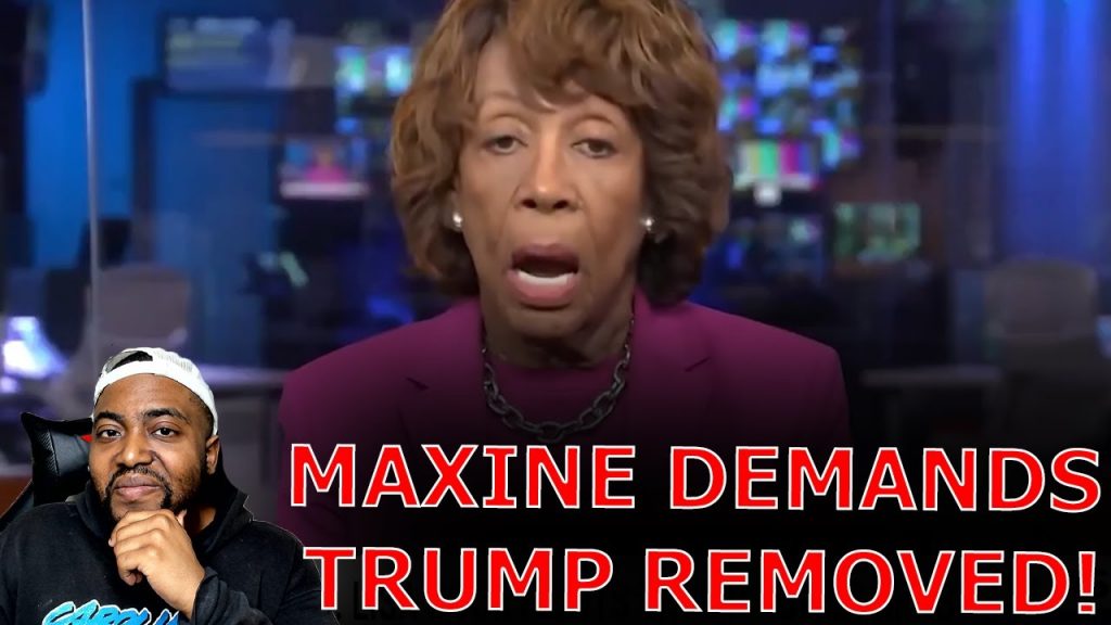 Maxine Waters DEMANDS Trump BE REMOVED FROM OFFICE With 25th Amendment For FIRING Black Fed Governor