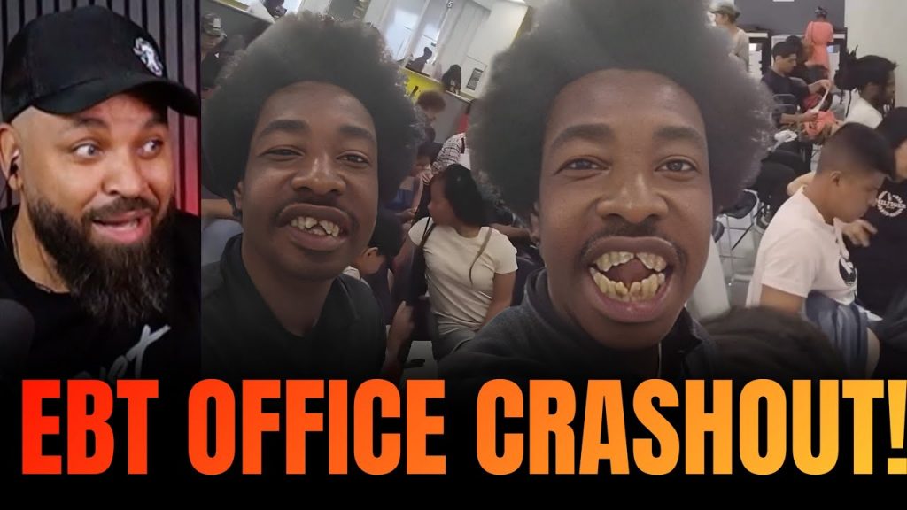 Trump Causes Rapper to EXPLODE in EBT Welfare Office over new requirements!