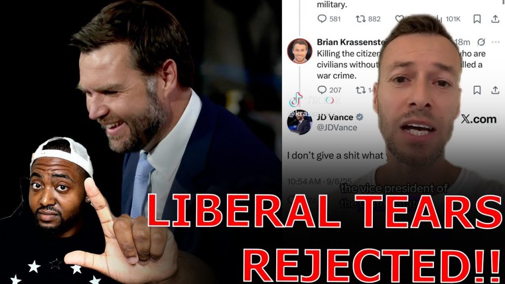 JD Vance DESTROYS Democrat Influencer Crying Over Trump Executing Drug Cartels As WAR RAMPS UP!