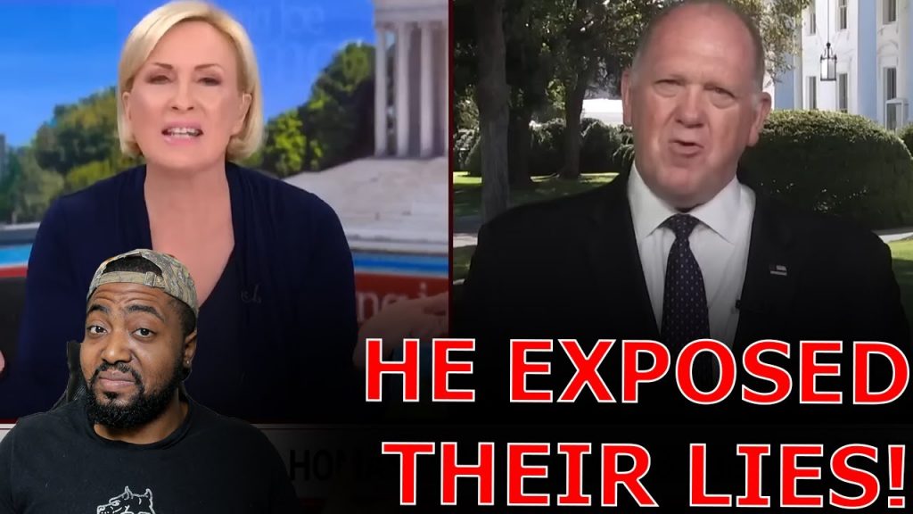WOKE MSNBC Host MELTS DOWN As Border Czar CALLS OUT THEIR LIES On ‘Racist’ Ice Raids Live On Air!