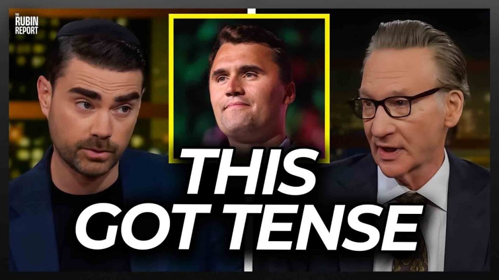 Real Time’ Crowd Goes Quiet as Bill Maher & Ben Shapiro Have a Tense Exchange About Charlie Kirk