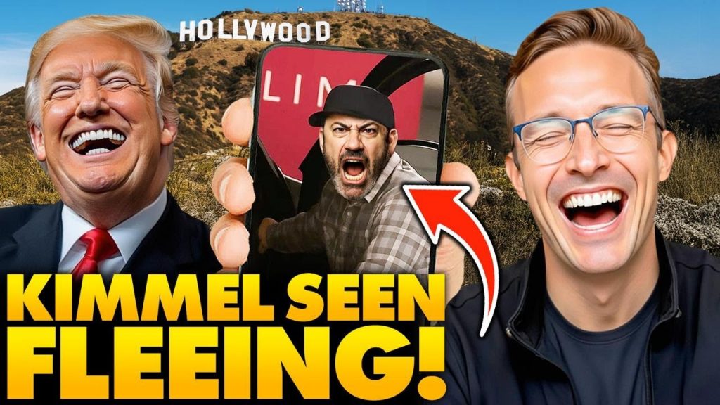 Furious Jimmy Kimmel Uses Body Double, Decoy Getaway Car To Flee Studio in Show Canceled Humiliation