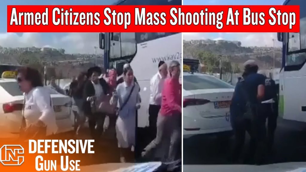 Armed Citizens Stop Mass Shooting At Bus Stop In Jerusalem