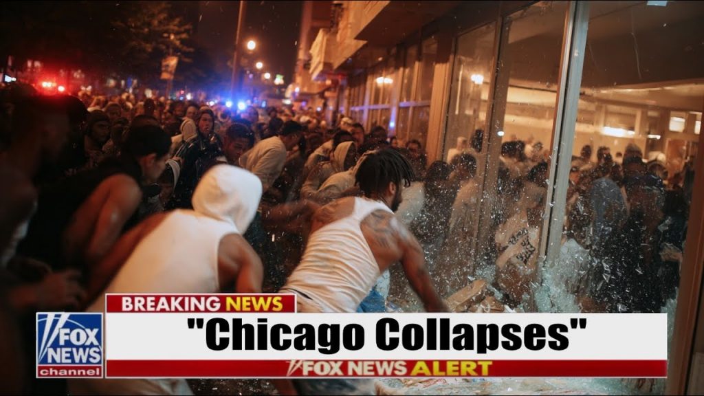 Illegals ‘Wipe Out’ Downtown Chicago… as Mayor’s “Sanctuary” Scheme COLLAPSES