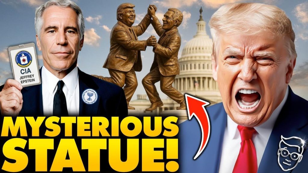 Trump Orders Beheading Of Mystery Epstein DC Statue As DOJ Investigator Says CIA, Israel Ran Epstein