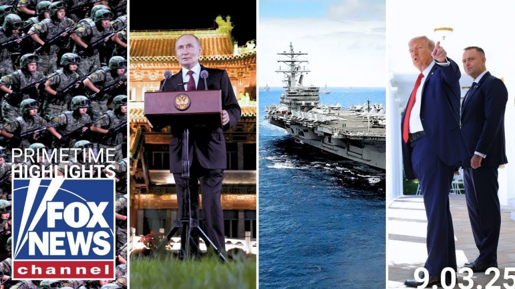 Fox News Highlights – September 3rd, 2025 Fox News Highlights – September 3rd, 2025