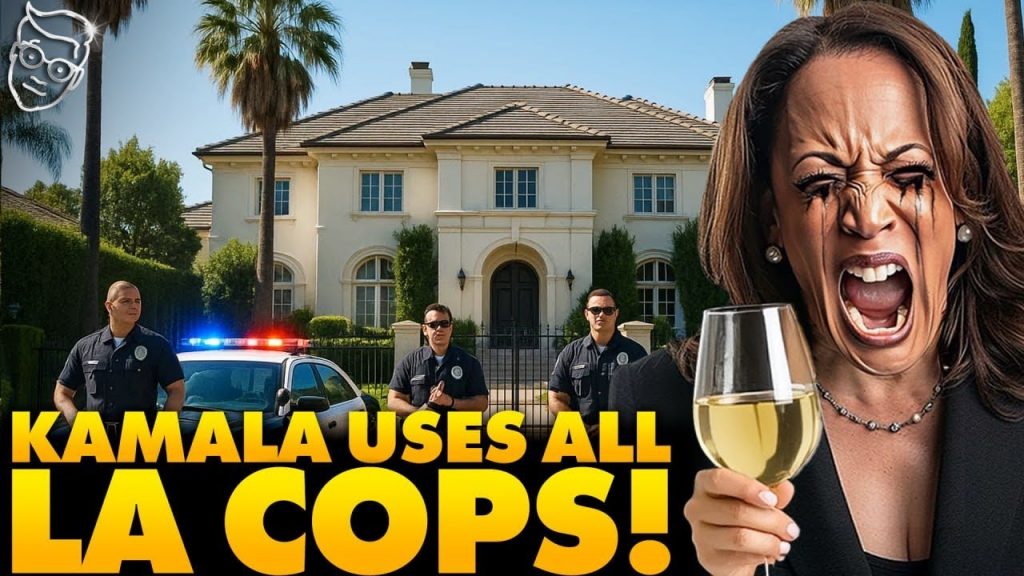 LA Police Forced to Protect Unemployed, Drunk Kamala After Trump Ends Secret Service, LA Locals RAGE