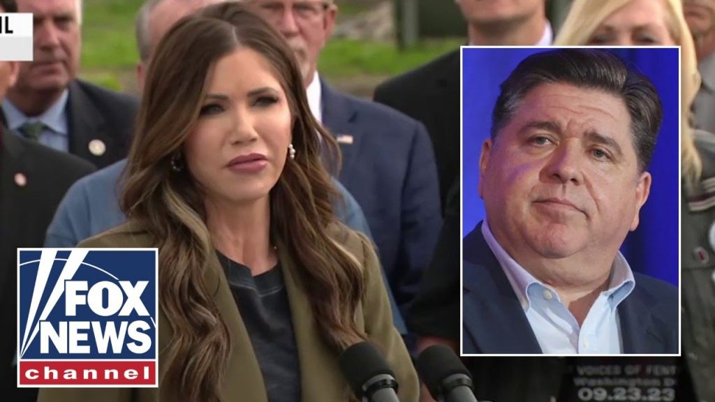 Kristi Noem ‘SHOCKED’ by JB Pritzker’s actions Kristi Noem ‘SHOCKED’ by JB Pritzker’s actions