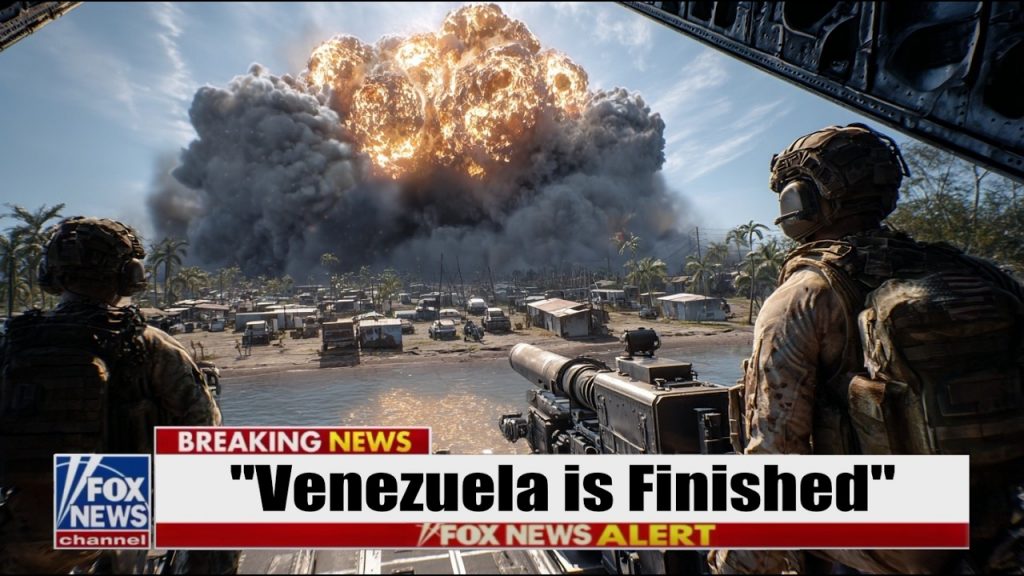US Marines ANNIHILATE ‘Venezuelan Force’… as “Cartel Sanctuary” SELF DESTRUCTS