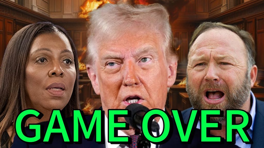 Alex Jones DROPS Breaking News as Letitia James is INDICTED!