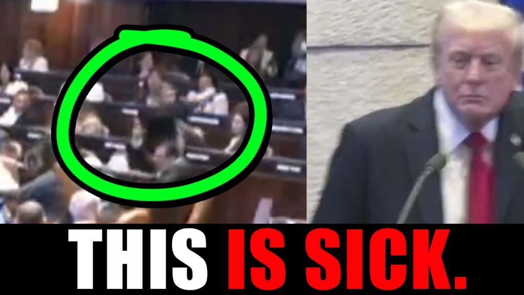 ALL OUT CHAOS as Trump enters the room!!