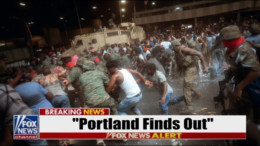 Illegals WRECK Downtown Portland… ICE “Battalion” Answers With EXCESSIVE FORCE