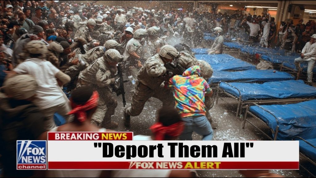 Illegals ‘STORM’ Chicago Shelter… ICE “Battalion” Responds with EXCESSIVE FORCE
