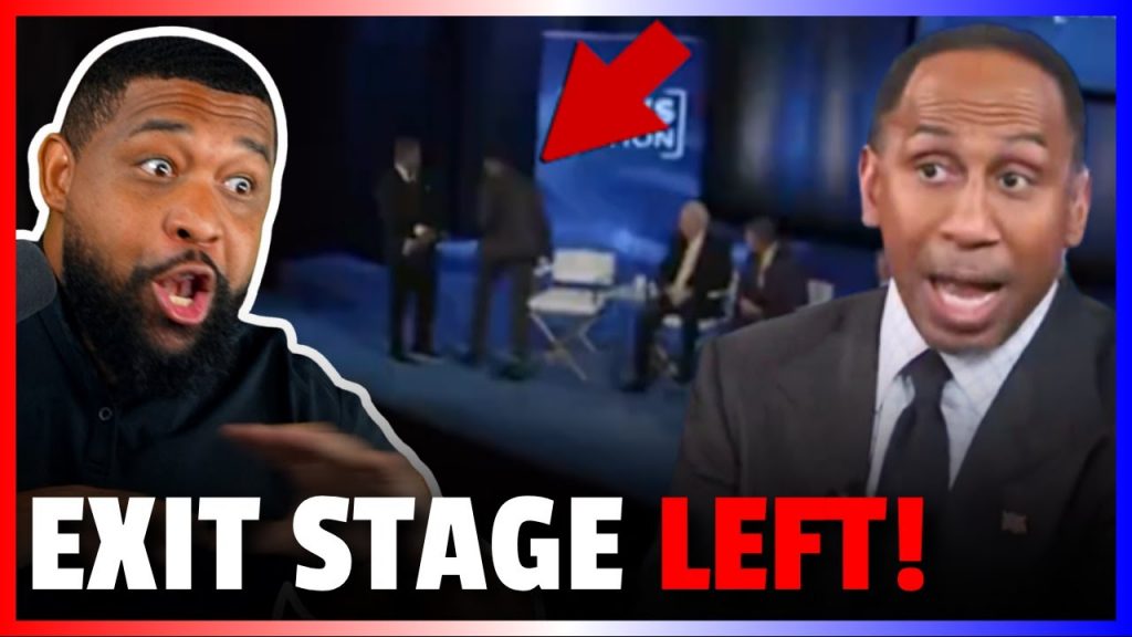 Stephen A Smith STORMS OFF Stage After OBLITERATING Democrats For Government SHUTDOWN