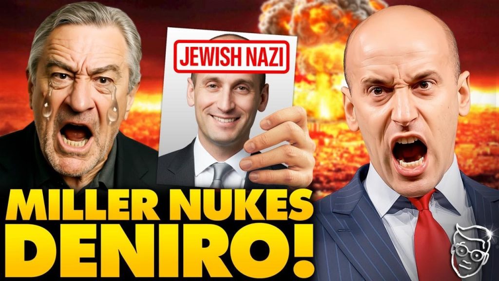 Stephen Miller’s BRUTAL On-Air Response to Being Called ‘Jewish Nazi’ by Robert De Niro | ‘Lawsuit?’