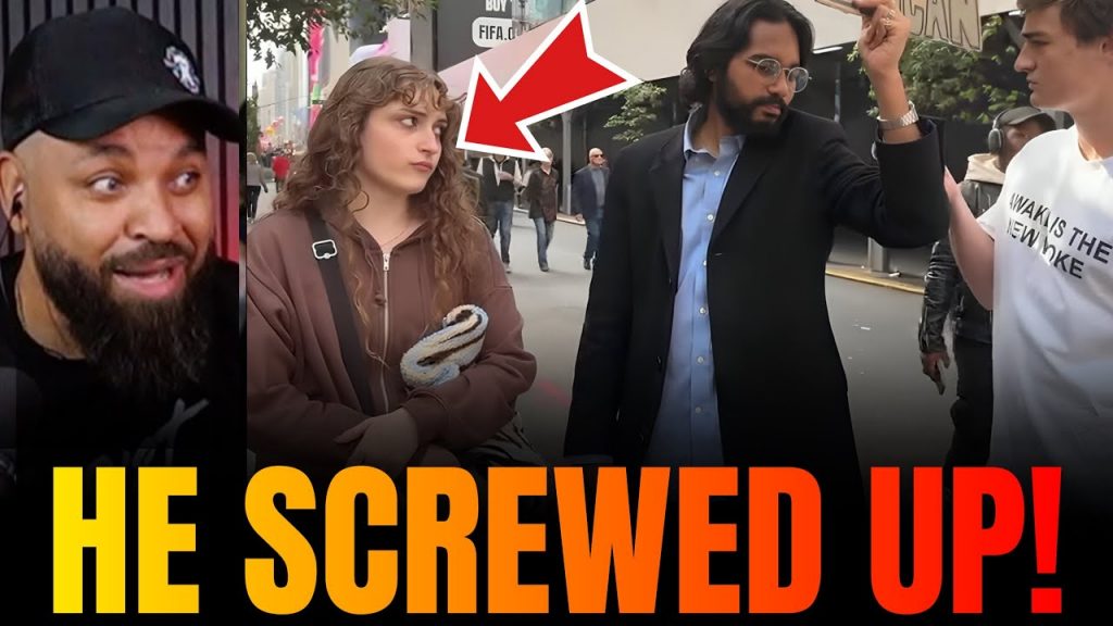 Woman going to DUMP Her Boyfriend After this  Street Interview!