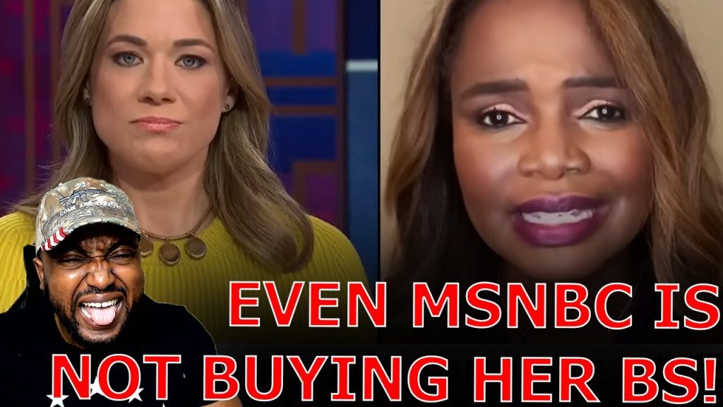 Karine Jean Pierre STUNNED INTO PULLING RACE CARD On MSNBC CONFRONTING Her On Apology For Biden LIES