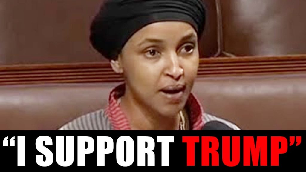 Hell freezes over as Ilhan Omar sides with PRESIDENT TRUMP!!! lol