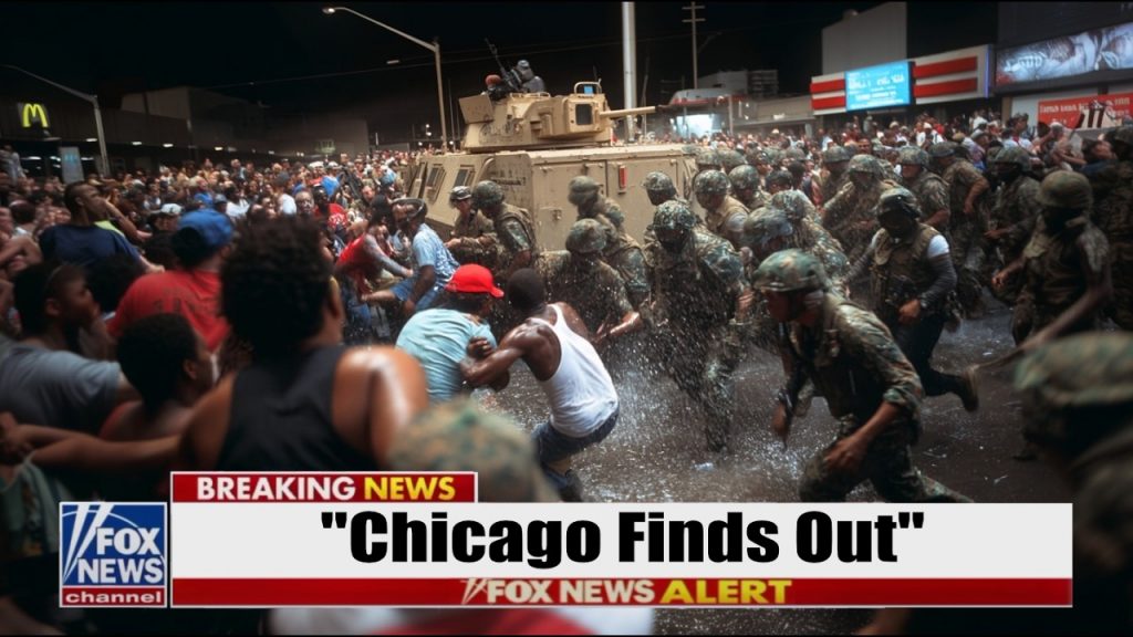 Illegals ASSAULT Chicago’s Center… “Deportation Troops” Respond With BRUTAL FORCE
