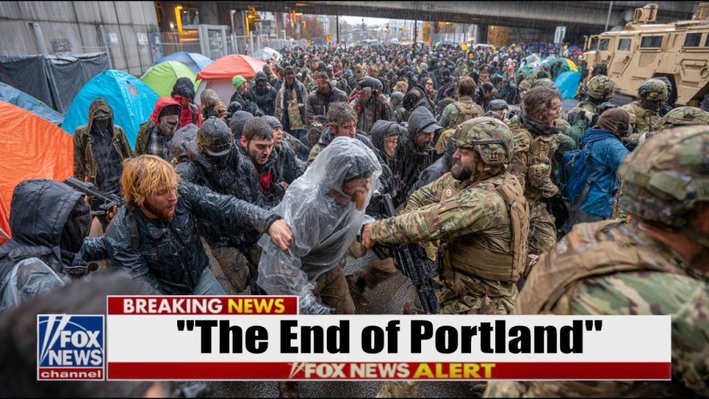 Homeless MOB ‘DIGS IN’… as Trump’s “Removal Troops” LEVEL Portland Encampment Homeless MOB ‘DIGS IN’… as Trump’s “Removal Troops” LEVEL Portland Encampment
