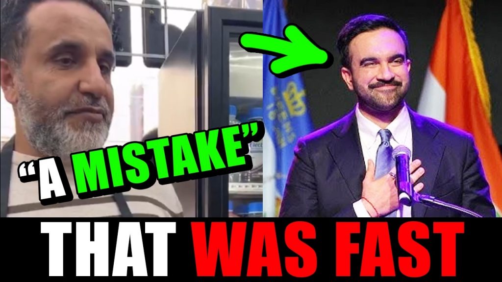 Mamdani REGRET is already kicking in lol