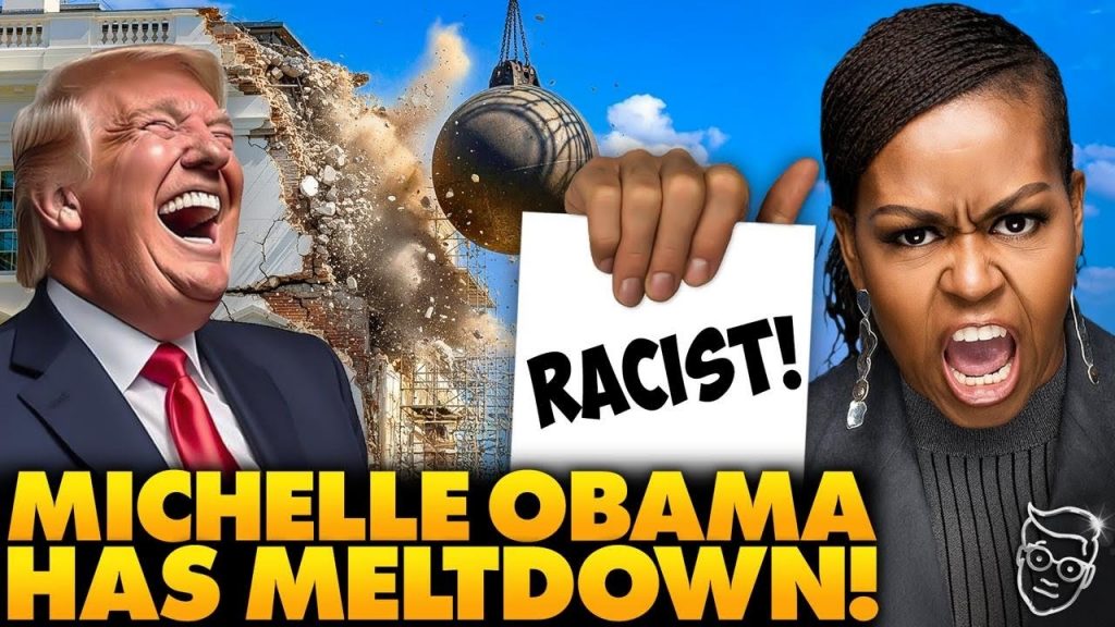Michelle Obama Has On-Air PANIC Attack Over Trump for ‘Destroying’ The White House | But Barrack…