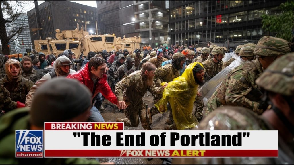 Portland HORDE ‘GETS VIOLENT’… Mayor BLAMES TRUMP as Residents ABANDON CITY