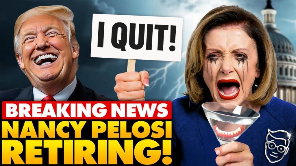 Trump Curse: Nancy Pelosi QUITS Politics Forever in Screaming Rage As Trump Threatens Investigation